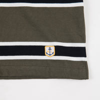 Armor Lux Heritage Bane T-Shirt - Epicea / Milk / Rich Navy thumbnail