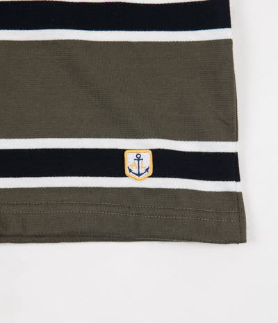 Armor Lux Heritage Bane T-Shirt - Epicea / Milk / Rich Navy