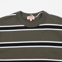 Armor Lux Heritage Bane T-Shirt - Epicea / Milk / Rich Navy thumbnail