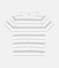 Armor Lux Heritage Barnaby T-Shirt - Milk / Rich Navy