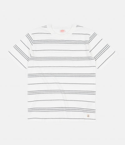 Armor Lux Heritage Barnaby T-Shirt - Milk / Rich Navy