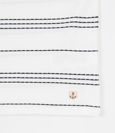 Armor Lux Heritage Barnaby T-Shirt - Milk / Rich Navy
