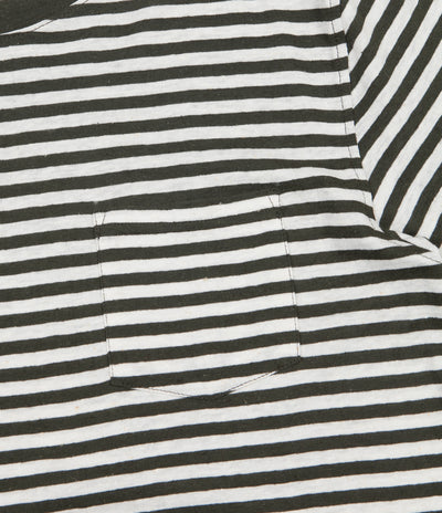 Armor Lux Heritage Striped Pocket T-Shirt - Aquilla / Nature