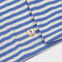 Armor Lux Striped Breton Long Sleeve T-Shirt - Lapis / Nature thumbnail