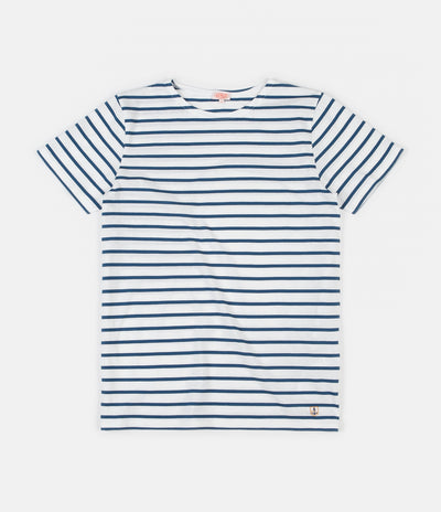 Armor Lux Striped Breton T-Shirt - Milk / Twilight
