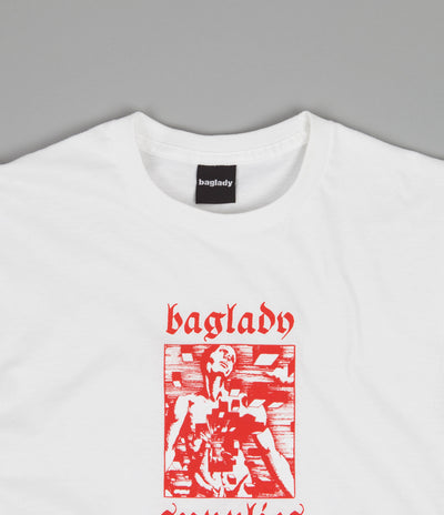 Baglady Love Blocks T-Shirt - White