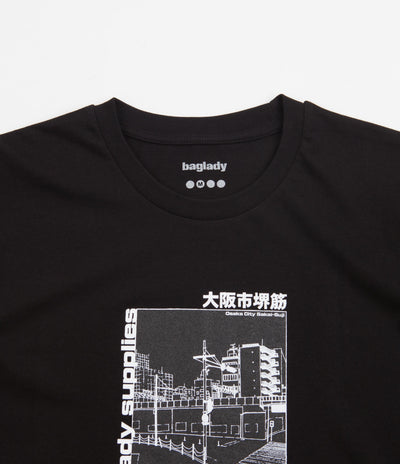 Baglady Sakai-Suji T-Shirt - Black