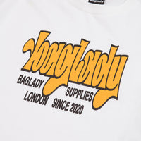 Baglady Stretch Logo T-Shirt - White thumbnail