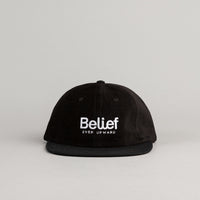 Belief Connect 6 Panel Cap - Black thumbnail