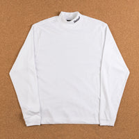 Belief Connect Mock Neck Long Sleeve T-Shirt - White thumbnail