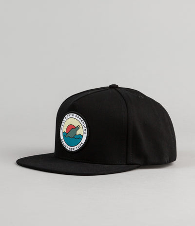 Belief Message Snapback Cap - Black