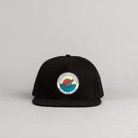 Belief Message Snapback Cap - Black thumbnail