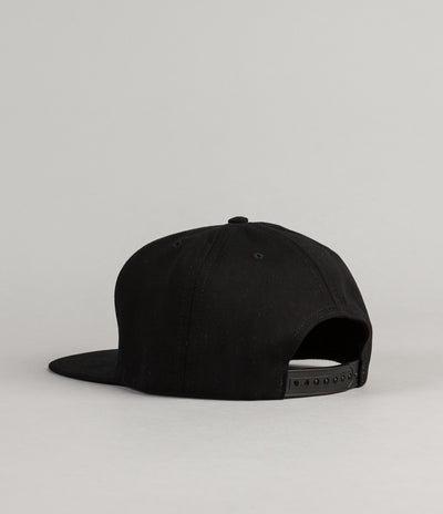 Belief Message Snapback Cap - Black