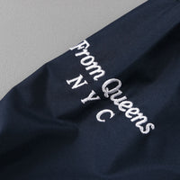 Belief Message Windbreaker Jacket - Navy thumbnail