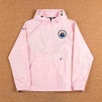 Belief Message Windbreaker Jacket - Soft Pink thumbnail