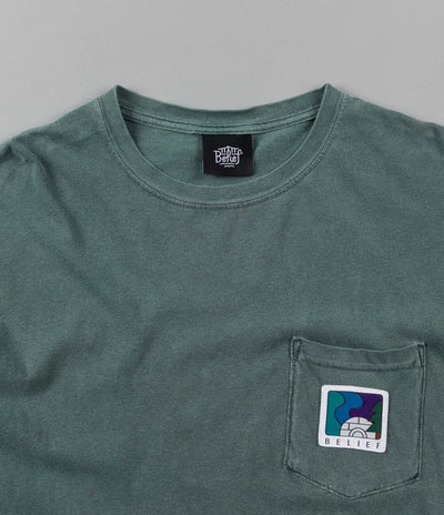 Belief Northern Lights Pocket T-Shirt - Spruce