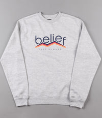 Belief Peak Crewneck Sweatshirt - Ash Heather