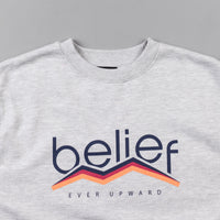 Belief Peak Crewneck Sweatshirt - Ash Heather thumbnail