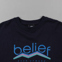 Belief Peak Crewneck Sweatshirt - Navy thumbnail