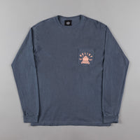 Belief Queensboro Long Sleeve Pocket T-Shirt - Denim thumbnail