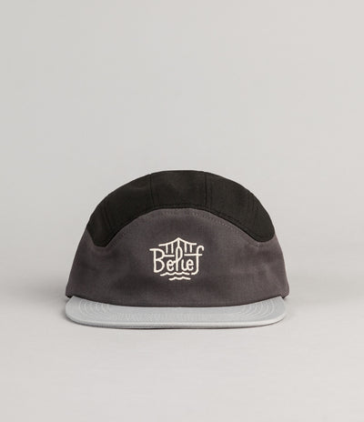 Belief Triboro Sport Cap - Black / Charcoal / Silver