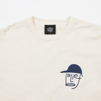 Belief Typeface Long Sleeve T-Shirt - Ivory thumbnail