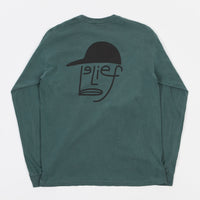 Belief Typeface Long Sleeve T-Shirt - Spruce thumbnail