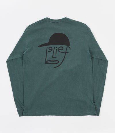 Belief Typeface Long Sleeve T-Shirt - Spruce
