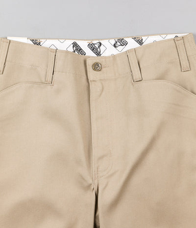 Ben Davis Trim Fit Work Trousers - Khaki