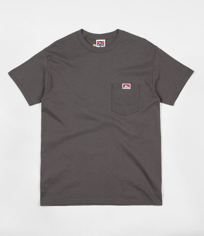 Ben Davis Pocket T-Shirt - Charcoal