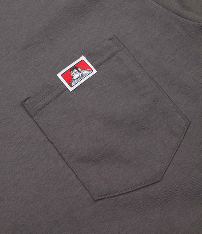 Ben Davis Pocket T-Shirt - Charcoal
