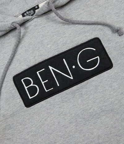 Ben-G Bar Logo Hoodie - Grey Marl