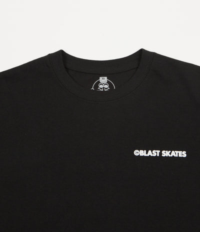 Blast Skates Mascot Logo T-Shirt - Black