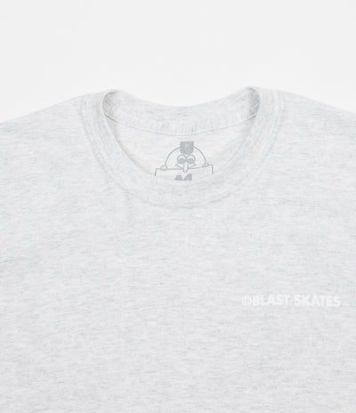 Blast Skates Mascot Logo T-Shirt - Grey