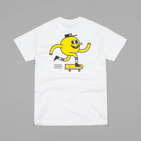 Blast Skates Mascot Logo T-Shirt - White thumbnail
