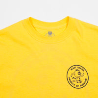 Blast Skates Round Logo T-Shirt - Yellow thumbnail