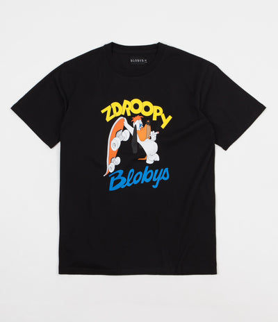 Blobys Zdroopy T-Shirt - Black