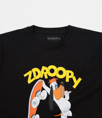 Blobys Zdroopy T-Shirt - Black
