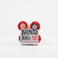 Bones 100's #1 V5 Wheels - White - 52mm thumbnail