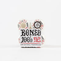 Bones 100's #3 V5 Sidecuts Wheels - White - 52mm thumbnail