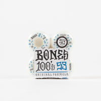 Bones 100's #3 V5 Sidecuts Wheels - White - 53mm thumbnail