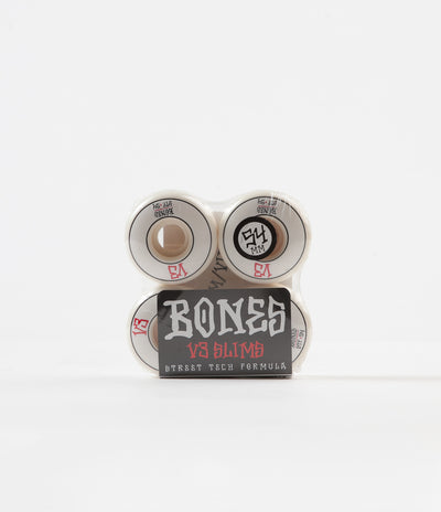 Bones STF V3 Annuals Slims 103a Wheels - White - 54mm