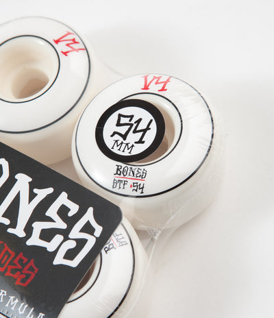 Bones STF V4 Annuals Wides 103a Wheels - White - 54mm