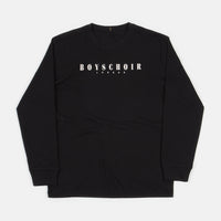 Boys Choir Cherub O.G Long Sleeve T-Shirt - Black thumbnail