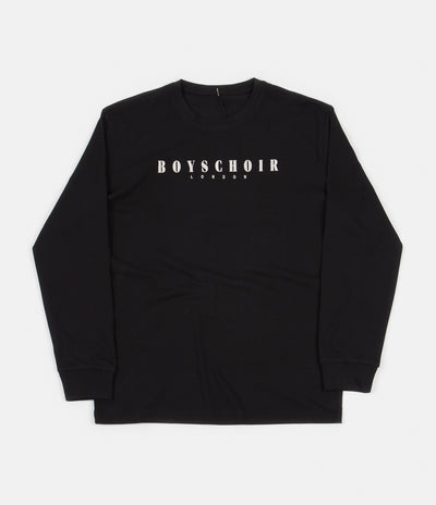 Boys Choir Cherub O.G Long Sleeve T-Shirt - Black
