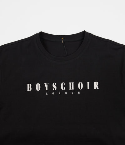 Boys Choir Cherub O.G Long Sleeve T-Shirt - Black