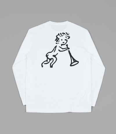 Boys Choir Cherub O.G Long Sleeve T-Shirt - White