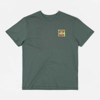 Brixton Alpha Square Sunset T-Shirt - Silver Pine thumbnail