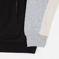 Brixton Alton 1/4 Zip Mock Neck Fleece - Black / Grey / Heather Grey / Beige thumbnail