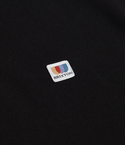 Brixton Alton 1/4 Zip Mock Neck Fleece - Black / Grey / Heather Grey / Beige